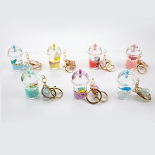 Load image into Gallery viewer, Charming Acrylic Drink Bottle Key Chains (7 colors)