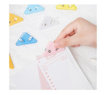 Load image into Gallery viewer, Mini Colorful Corner Paper Clip Sets (5pcs)