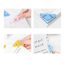 Load image into Gallery viewer, Mini Colorful Corner Paper Clip Sets (5pcs)