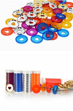 Load image into Gallery viewer, Love Series Hole Binding Buckle for Notebook Planners