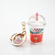 Load image into Gallery viewer, Charming Acrylic Drink Bottle Key Chains (7 colors)