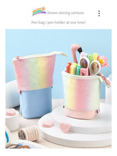 Load image into Gallery viewer, Rainbow Style Beautiful Sliding Pencil Case