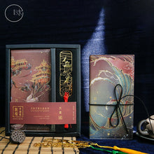 Load image into Gallery viewer, Vintage Style Japanese Tale Planner and Bookmark Set