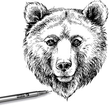 Load image into Gallery viewer, STA Pigment Fineliner Marker Set (6 pcs)