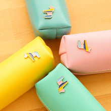 Load image into Gallery viewer, Rainbow Horse Macaron Color Pencil Cases (4 Colors)