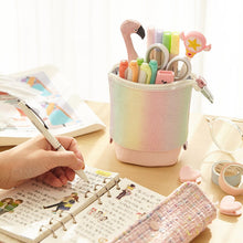 Load image into Gallery viewer, Rainbow Style Beautiful Sliding Pencil Case