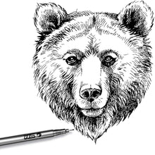 Load image into Gallery viewer, STA Pigment Fineliner Marker Set (6 pcs)