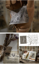 Load image into Gallery viewer, Vintage Style Retro Chronicle Masking Tapes (8 Designs)