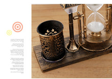 Load image into Gallery viewer, Vintage Style Hourglass Lamp & Pen Holder
