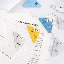 Load image into Gallery viewer, Mini Colorful Corner Paper Clip Sets (5pcs)