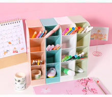 Load image into Gallery viewer, Four grid Large Capacity Desk Stationery Holders (5 colors)