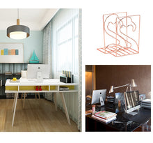 Load image into Gallery viewer, Classic Metal Book Shelf Set