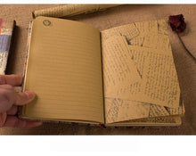 Load image into Gallery viewer, Vintage Style Old Notes Daily Planner (A5)