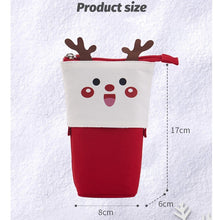 Load image into Gallery viewer, Merry Christmas Cute Sliding Pencil Cases