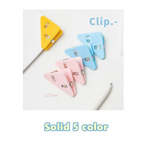 Load image into Gallery viewer, Mini Colorful Corner Paper Clip Sets (5pcs)