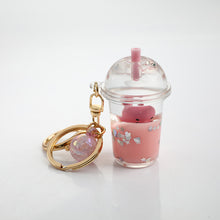 Load image into Gallery viewer, Charming Acrylic Drink Bottle Key Chains (7 colors)