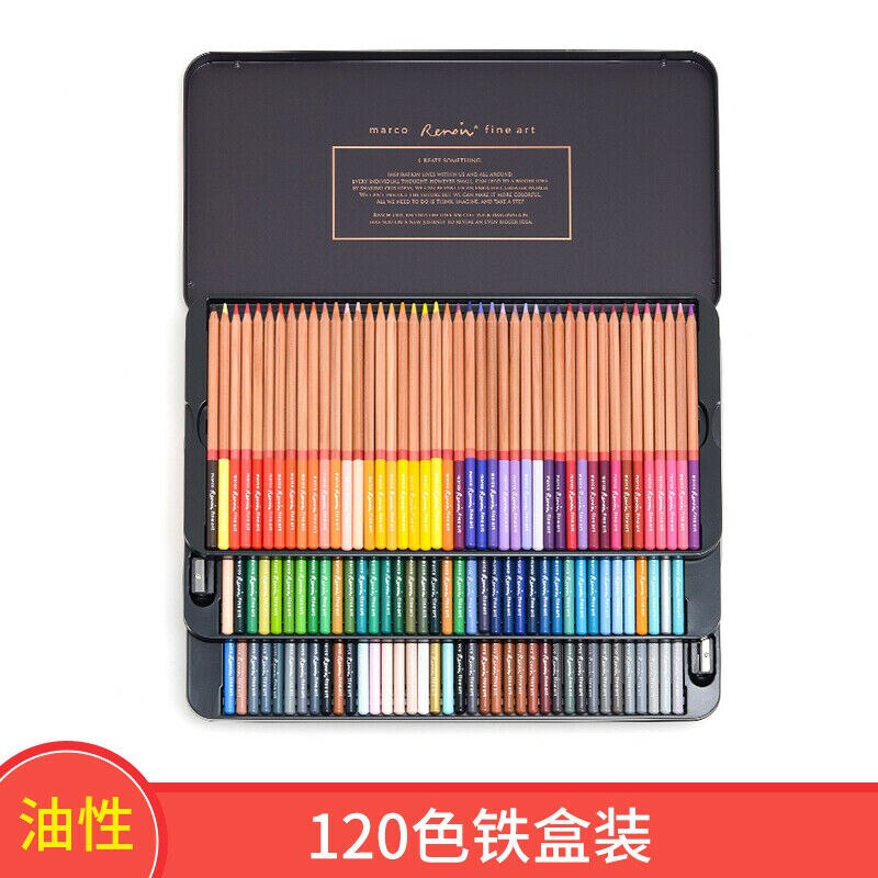 Qoo10 - Top Marco Renoir Oil Color Pencils Professional Colored Pencils For  Ar : Stationery & Sup