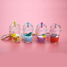 Load image into Gallery viewer, Charming Acrylic Drink Bottle Key Chains (7 colors)