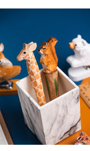 Load image into Gallery viewer, Handmade Wooden Animal Design Gel Pens