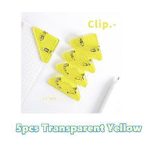 Load image into Gallery viewer, Mini Colorful Corner Paper Clip Sets (5pcs)