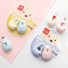 Load image into Gallery viewer, Cute Kawaii Chicken Egg Paper Cutter Set (2pcs)