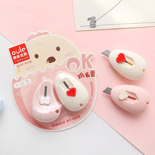 Load image into Gallery viewer, Cute Kawaii Chicken Egg Paper Cutter Set (2pcs)