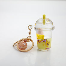 Load image into Gallery viewer, Charming Acrylic Drink Bottle Key Chains (7 colors)