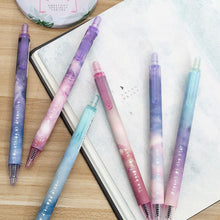 Load image into Gallery viewer, Japanese Dreamy Sky Retractable Gel Pen Set