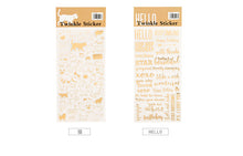 Load image into Gallery viewer, Twinkle Sticker Series Vintage Style Golden Stickers