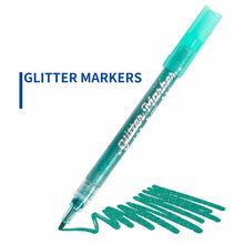 Load image into Gallery viewer, Glitter Markers Set - Limited Edition (6 & 12 pcs set)
