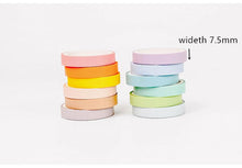 Load image into Gallery viewer, Stunning Macaron Color Washi Tape Sets