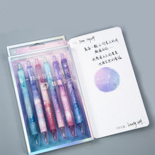 Load image into Gallery viewer, Japanese Dreamy Sky Retractable Gel Pen Set
