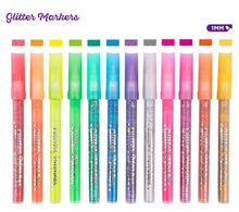 Load image into Gallery viewer, Glitter Markers Set - Limited Edition (6 & 12 pcs set)