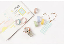 Load image into Gallery viewer, Stunning Macaron Color Washi Tape Sets
