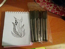 Load image into Gallery viewer, STA Pigment Fineliner Marker Set (6 pcs)