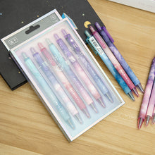 Load image into Gallery viewer, Japanese Dreamy Sky Retractable Gel Pen Set