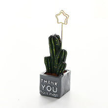 Load image into Gallery viewer, Mini Cactus Memo Pad/ Picture Holders