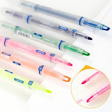 Load image into Gallery viewer, Pretty Marker Series Dual-Sided Markers and Highlighters set (6pcs)