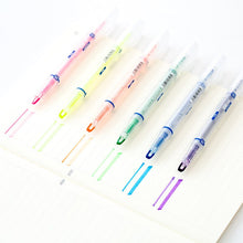 Load image into Gallery viewer, Pretty Marker Series Dual-Sided Markers and Highlighters set (6pcs)