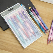 Load image into Gallery viewer, Japanese Dreamy Sky Retractable Gel Pen Set