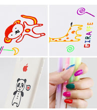 Load image into Gallery viewer, 3D Bright Color Marker Pen Sets (6 pieces a set)