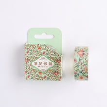 Load image into Gallery viewer, Floral Blossom Washi Tape (6 Designs)