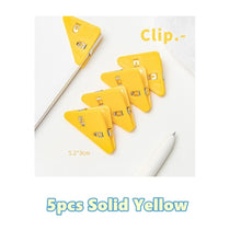 Load image into Gallery viewer, Mini Colorful Corner Paper Clip Sets (5pcs)