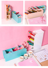 Load image into Gallery viewer, Four grid Large Capacity Desk Stationery Holders (5 colors)