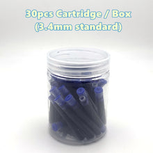 Load image into Gallery viewer, Fountain Pen 3.4mm Standard Cartridges ( 30 pcs)