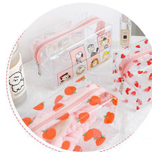 Load image into Gallery viewer, Extra Large Transparent Pencil Cases (6 designs)