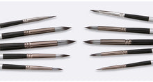 Load image into Gallery viewer, Watercolor Nylon Hair Round Brush Pen Sets (10 pcs)