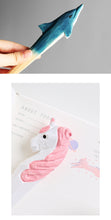 Load image into Gallery viewer, Handmade Wooden Animal Design Gel Pens