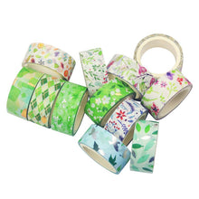 Load image into Gallery viewer, Spring Floral Series Washi Tape Set - Limited Edition