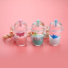 Load image into Gallery viewer, Charming Acrylic Drink Bottle Key Chains (7 colors)